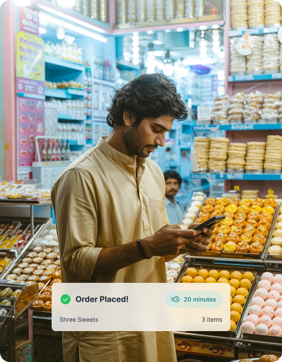 Take your sweet shop online in minutes