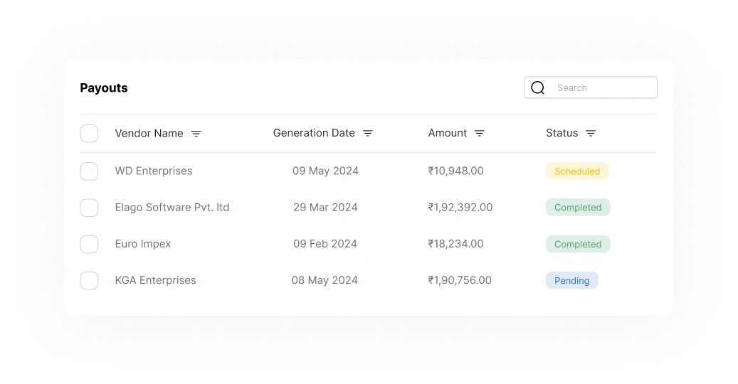 Payout Management