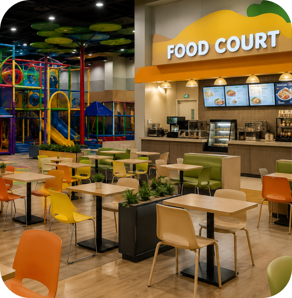 Cafe or Food Court Managed Effortlessly