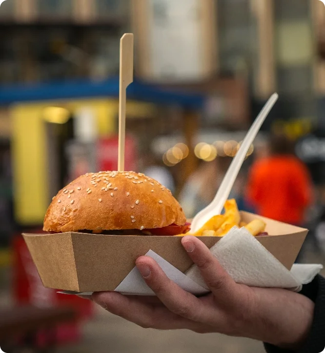 fast food stalls